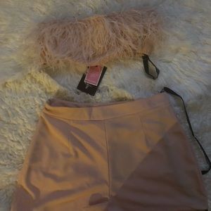 PrettyLittleThing Other - Fur two piece set PrettyLittleThing Other - Fur two piece set